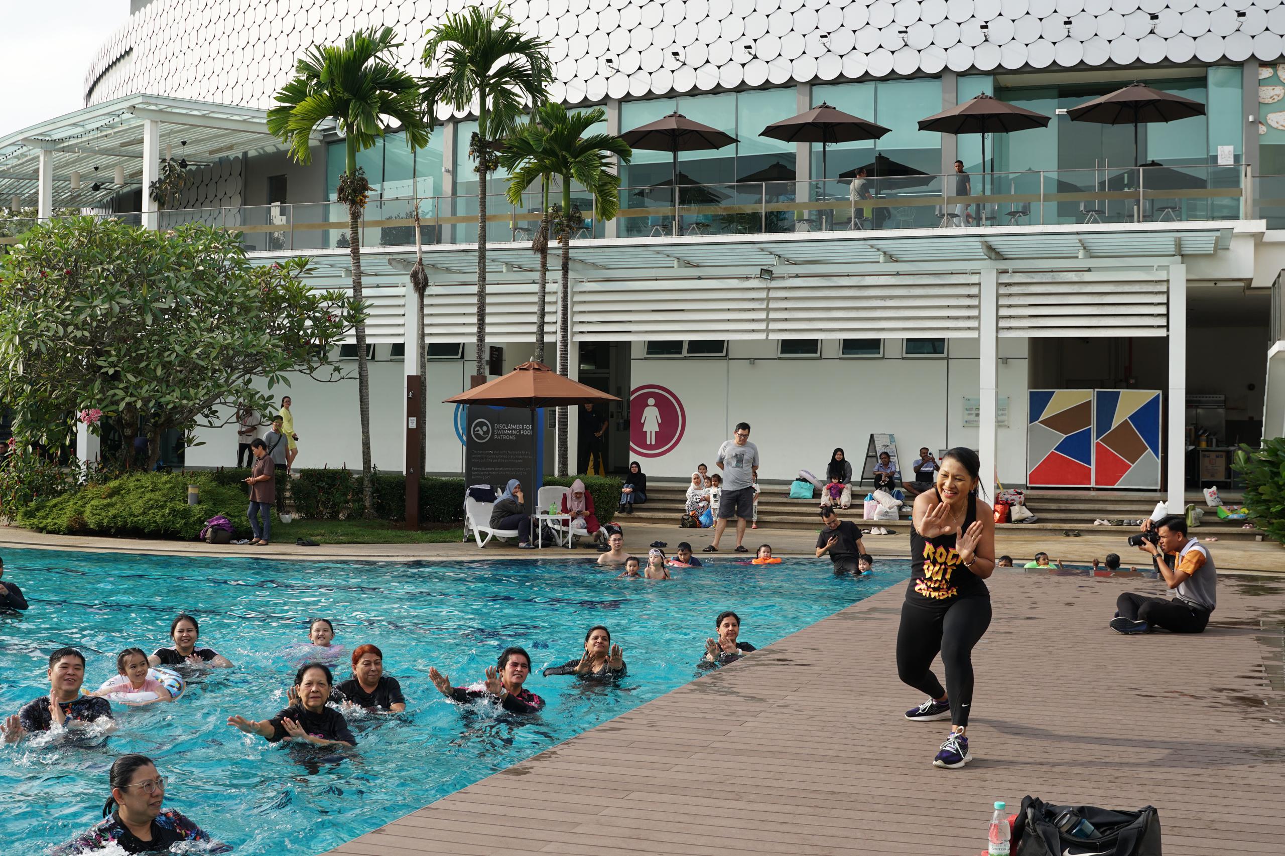 SPLASH, DANCE, REPEAT: The First Aqua Zumba® Party at D'Tempat